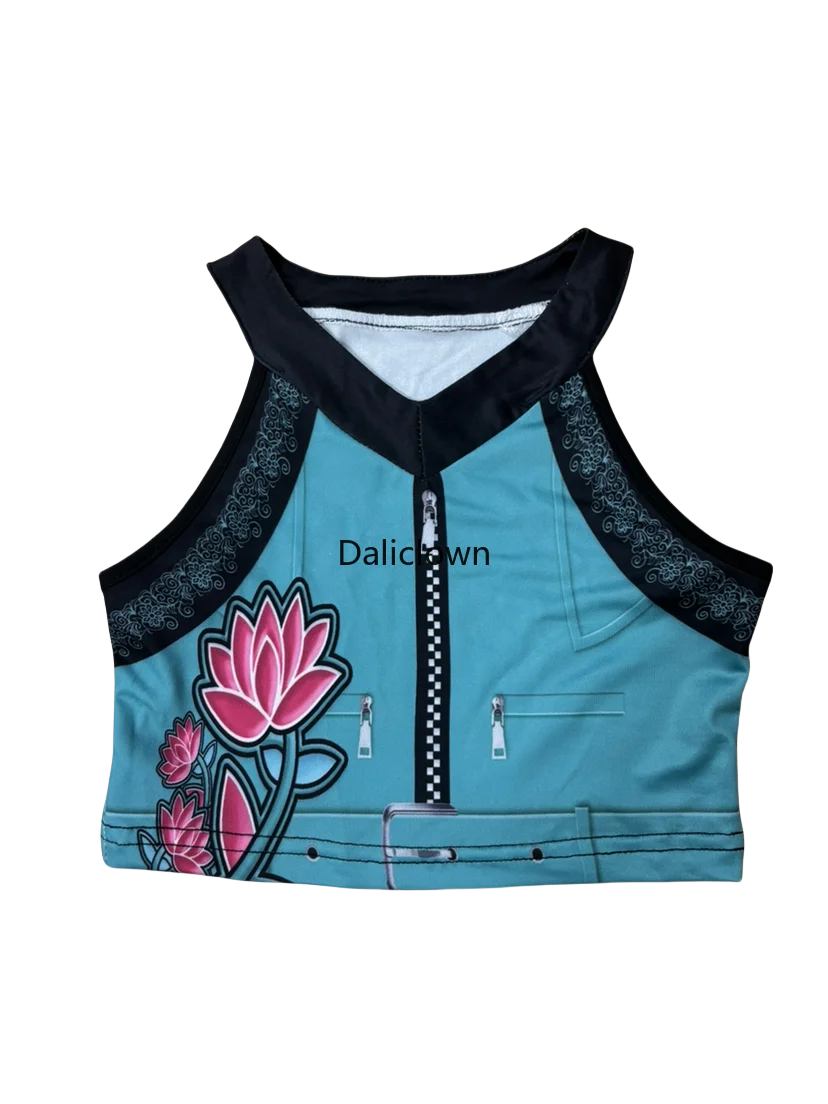 White Black Golden Huntrix Demon Hunters KPop Mira Zoey Rumi Cosplay Costume Kids Birthday Party Dress Girls Halloween Costume