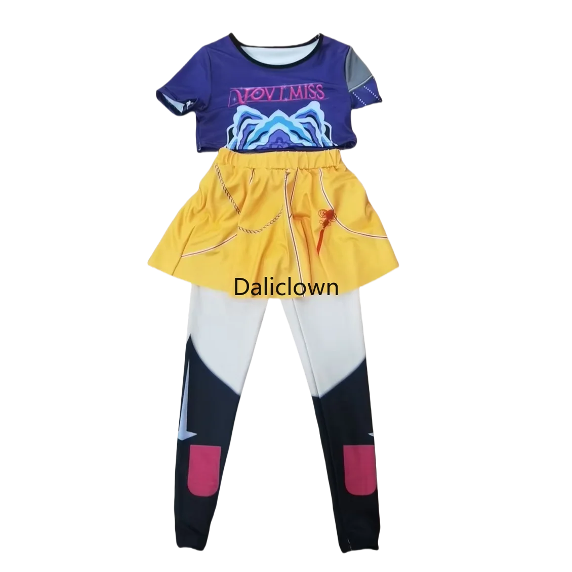 White Black Golden Huntrix Demon Hunters KPop Mira Zoey Rumi Cosplay Costume Kids Birthday Party Dress Girls Halloween Costume