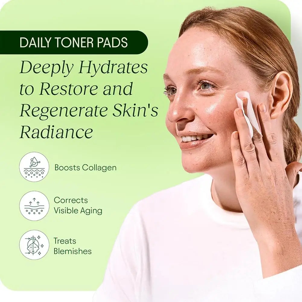 Anti Aging Korean Toner Pads  – 100pcs Hydrating & Nourishing