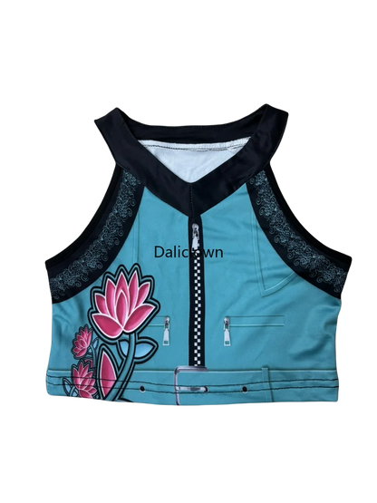 White Black Golden Huntrix Demon Hunters KPop Mira Zoey Rumi Cosplay Costume Kids Birthday Party Dress Girls Halloween Costume