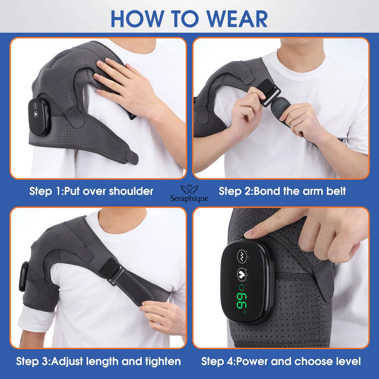 Seraphique™ Heated Shoulder Wrap