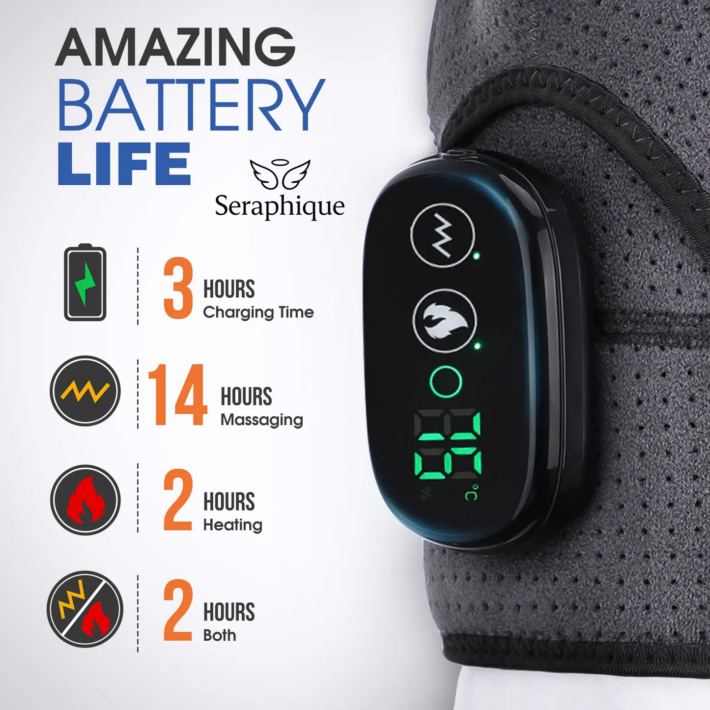 Seraphique™ Heated Shoulder Wrap